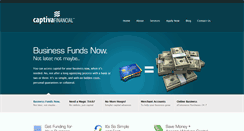 Desktop Screenshot of captivafinancial.com